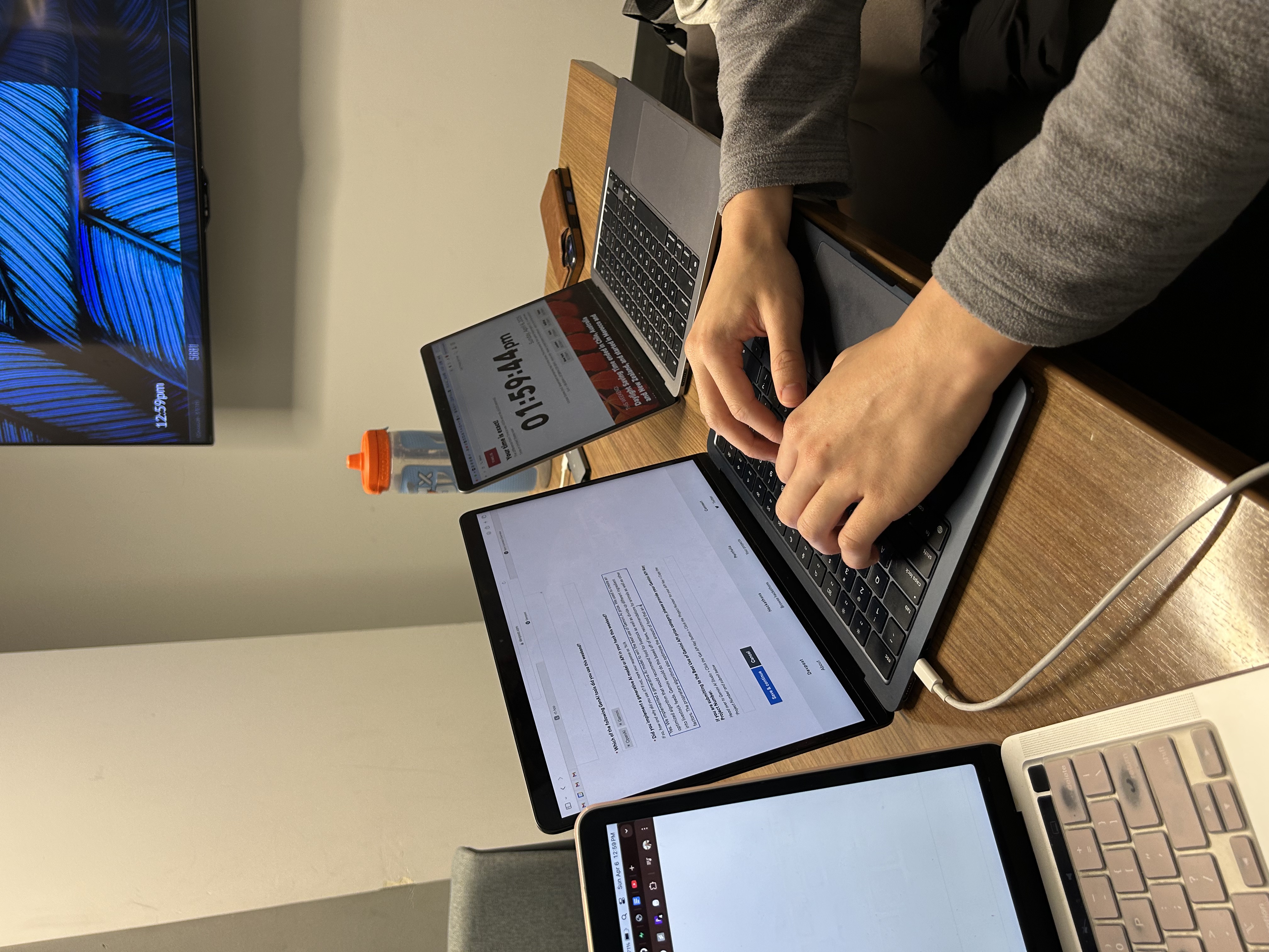 Submitting our project